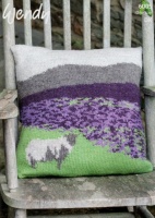Knitting Patterns - Wendy 6005 - Ramsdale DK - Cushion Cover - Moorland